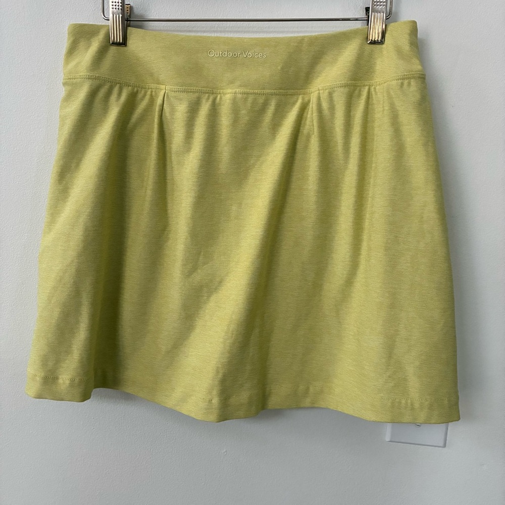 Outdoor Voices Court Skort in Mellow / Aloe - Picture 3 of 6